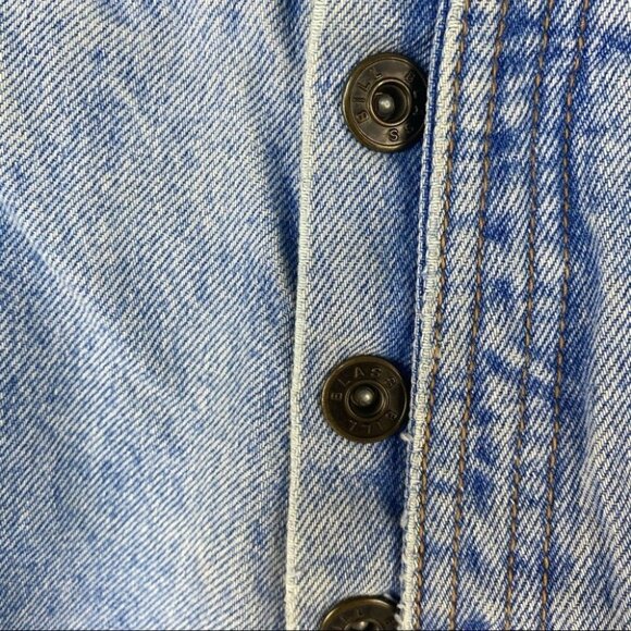 Vintage Bill‎ Blass High-Waist Distress Shorts size 10 - Picture 4 of 11